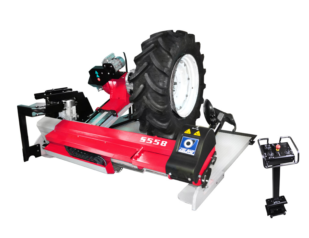 S 558 - Super-automatic heavy duty truck tyre changer 12" - 46"/58"