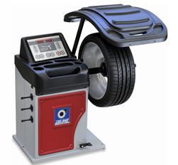 带有LED显示屏的数字轮胎平衡机S800