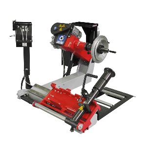 Tyre changer for tubeless tyres for truck and bus fleets