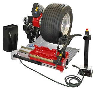 Tyre changer suitable for truck and bus fleets S557